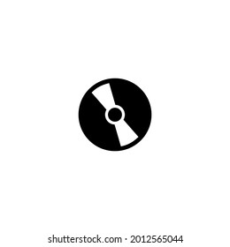 Disc icon simple vector perfect illustration