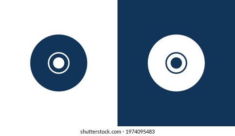 Disc icon for web and mobile