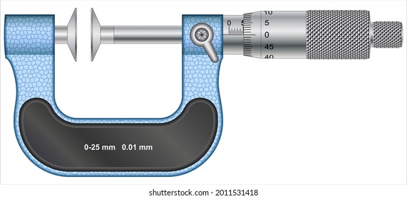 Disc Micrometers simplify measuring thickness of difficult, closely spaced sections, ribs, keys, fins, cutting edges on forming tools, chordal thickness of gear teeth and more