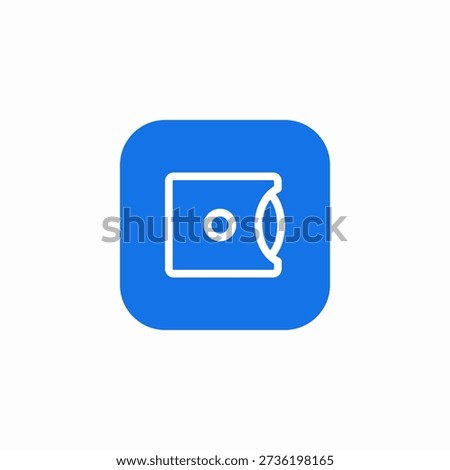 disc storages icon sign vector