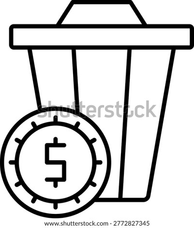 Discharge Injunction Illustration vector Icon Design