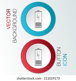 discharged battery.