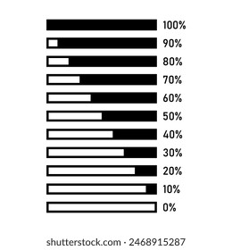 Discharged and fully charged battery smartphone - vector infographic. Battery charging, charge indicator. Vector battery power icon powerfully charged