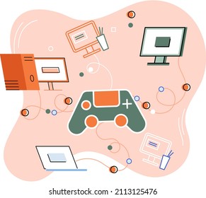 Discipline concept icon. Time management. Working day idea metaphor. Daily affairs of person, indicators of time for work, hobby, study, rest. Fulfillment of planned plans according to regulations