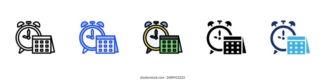 Discipline Icon Collection With Multiple Styles (Disciplinar Coleção De Ícones Com Vários Estilos)