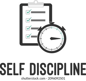 Discipline icon. Simple element illustration. Discipline concept symbol design. Can be used for web and mobile. eps 10