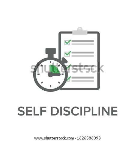 Discipline icon. Simple element illustration. Discipline concept symbol design. Can be used for web and mobile.