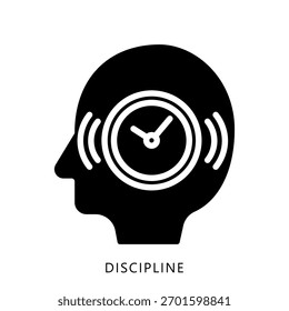 Discipline Mini Illustration Icon. Use For Modern Concept, Print, Ui, Ux Kit, Web And App Development. Vector Related To Business Finance, Management And More
