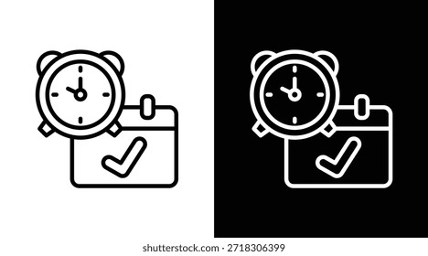 Versión de dos tonos de la disciplina en el fondo blanco y negro