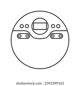 Discman Icon For Logo And More