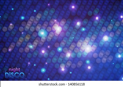 Disco abstract  background