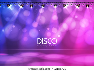 Disco Abstract Background