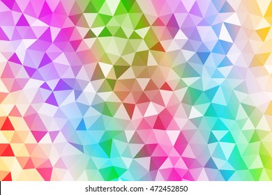 Disco background with bright triangles. blue, purple color. vector illustration. to design banners, presentations, brochures greeting.