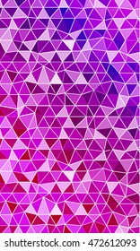 Disco background with bright triangles. blue, purple color. vector illustration. to design banners, presentations, brochures greeting.