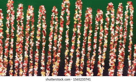 Disco Background with Confetti of Glitter Particles. Sparkle Lights Texture. Disco pattern. Light Spots. Star Dust. Explosion of Confetti. Design for Advertisement.