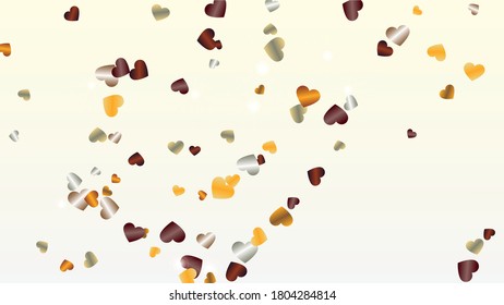 Fondo Disco con Confetti de partículas de brillo. Día de San Valentín. Patrón disco. Puntos de luz. Explosión de Confetti. Ilustración del vector de brillo. Diseño para Volante.