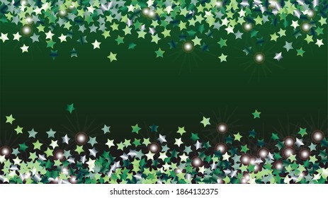 Fondo Disco con Confetti de partículas de brillo. Sparkle Luces Textura. Patrón disco. Puntos de luz. Star Dust. Explosión de Confetti. Diseño de afiche.