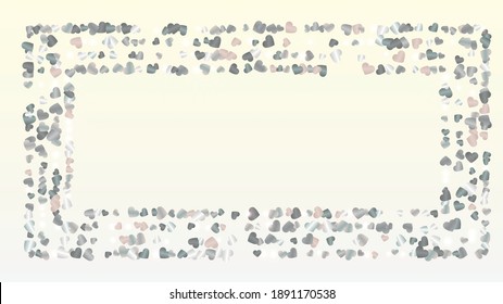Disco Background with Confetti of Glitter Particles. St. Valentine Day. Celebration pattern. Light Spots. Explosion of Confetti. Glitter Vector Illustration. Design for Poster.