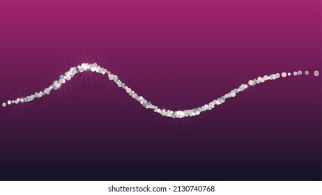 Disco Background with Confetti of Glitter Particles. Sparkle Lights Texture. New Year pattern. Light Spots. Star Dust. Explosion of Confetti. Design for Cover.