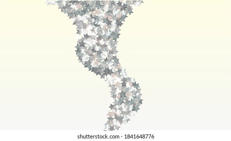 Disco-Hintergrund mit Confetti von Glitter Star-Teilchen. Frische Lichter Textur. Neujahrsmuster. Lichtpunkte. Sternstaub. Christmasse Design. Explosion von Confetti. Design für die Einladung.