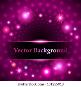 Disco background with place for your text