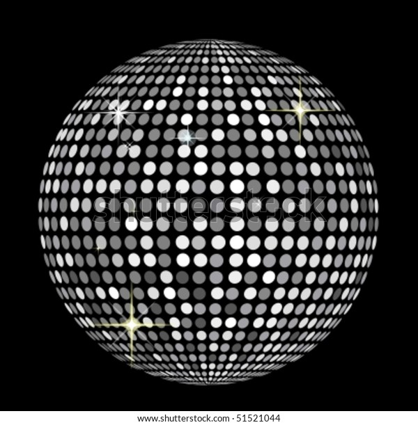 Disco Ball Stock Vector (Royalty Free) 51521044 | Shutterstock