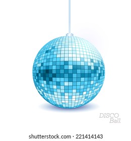 Disco ball. Disco background