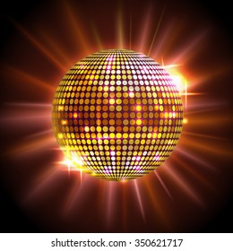 Disco-Ball.Disco-Hintergrund