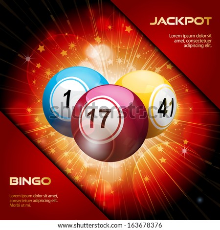 Disco ball background in glowing gold on a mosaic bacground with black corners and sample text