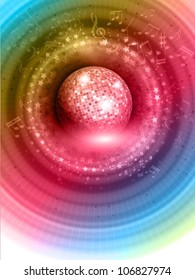 Disco-Ball-Hintergrund, Musik