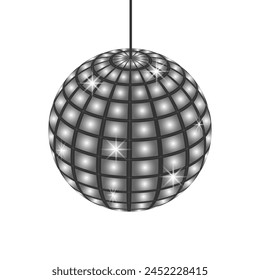 Disco ball. Club interior element for a party