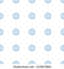 disco ball icon pattern seamless white background. Editable line disco ball icon. disco ball icon pattern for web and mobile.