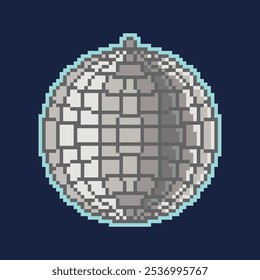 DISCO BALL ICON PIXEL ART