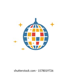 Disco Ball icon. Simple element from party icon icons collection. Creative Disco Ball icon ui, ux, apps, software and infographics.