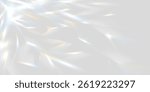 Disco ball light, prism shadow. Vector abstract soft grey background with light patterns, created by light reflecting off a discoball. Rainbow hologram reflection effect, sparkling flare leak overlay