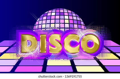 Disco Ball Rays Sparkles Abstract Retro Stock Vector (Royalty Free ...