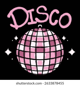 Disco Ball Urban Streetwear t shirt design