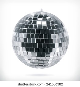 Disco ball, vector icon