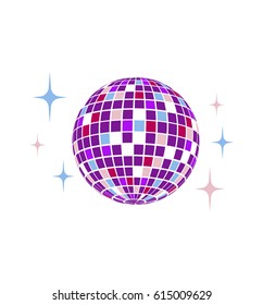 Disco ball Vector icon Disco ball Vector icon