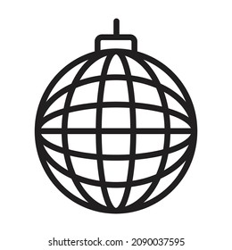 Disco Ball vector icon  Which Can Easily Modify Or Edit 

