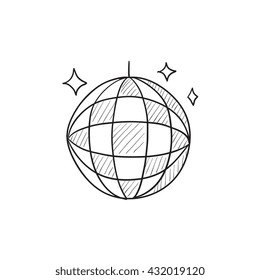 Disco Ball Drawing Images Stock Photos Vectors Shutterstock