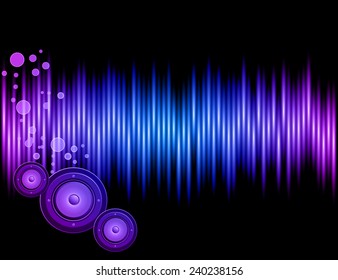 Disco club flyer with colorful elements. Ideal for poster and music background. 