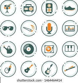 Disco Or Club icon set for web sites and user interface