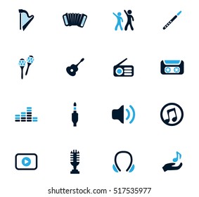 Disco Or Club icon set for web sites and user interface