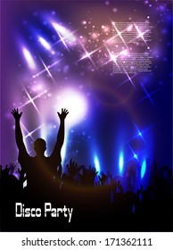 Discoteca. fondo vectorial
