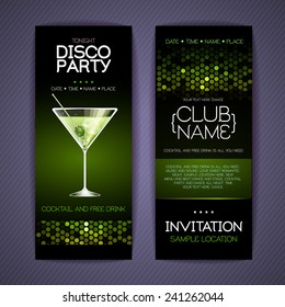 Disco Corporate identity templates. Cocktail