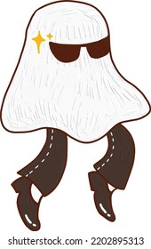 Disco Dance Cute Boo Ghost