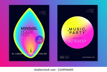 Disco Event. Graphic Background For Invitation Shape. Bright Glitch For Presentation. Trance And Exhibition Concept. Cool Club Banner. Black And Pink Disco Event