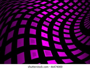 Disco floor  waved