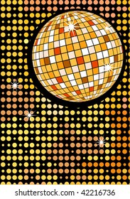 Disco gold party